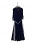 GRACE CLASS (グレースクラス) ニットバイカラーワンピース 02231 33103-00 ネイビー サイズ:36：9000円