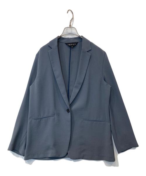 INDIVI（インディヴィ）INDIVI (インディヴィ) ジャケット グレー サイズ:40の古着・服飾アイテム