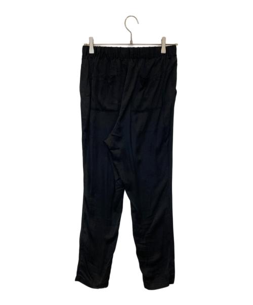 DEUXIEME CLASSE（ドゥーズィエム クラス）DEUXIEME CLASSE (ドゥーズィエム クラス) シルクサテンドロストパンツ　19030500401110 ブラック サイズ:36の古着・服飾アイテム
