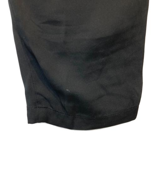 DEUXIEME CLASSE（ドゥーズィエム クラス）DEUXIEME CLASSE (ドゥーズィエム クラス) シルクサテンドロストパンツ　19030500401110 ブラック サイズ:36の古着・服飾アイテム