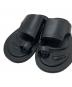 中古・古着 UN3D. (アンスリード) FOOT CUSHION FLAT SANDAL フット クッション フラット サンダル ブラック サイズ:38：8000円