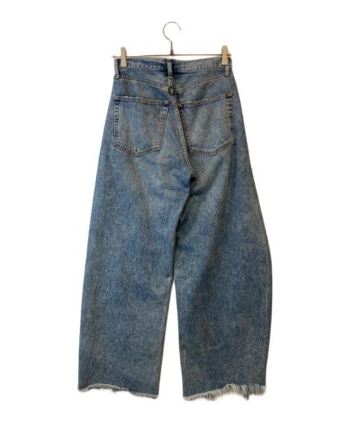 Whim Gazette（ウィムガゼット）Whim Gazette (ウィムガゼット) ラインカーブDENIM WGZ1021702A0001 インディゴ サイズ:36の古着・服飾アイテム