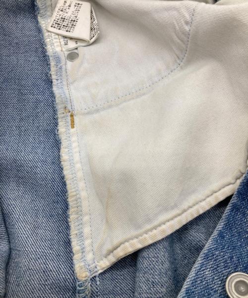 Whim Gazette（ウィムガゼット）Whim Gazette (ウィムガゼット) ラインカーブDENIM WGZ1021702A0001 インディゴ サイズ:36の古着・服飾アイテム