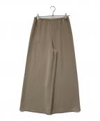 Plageプラージュ）の古着「Dry Twill Relax ドライ ツイル リラックス 23030922120020」｜ベージュ