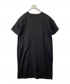 中川政七商店ナカガワマサシチショウテン）の古着「リネンワンピース」｜ブラック