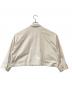 mizuiro-ind (ミズイロインド) ワイドショートジャケット ベージュ サイズ:FREE：7000円