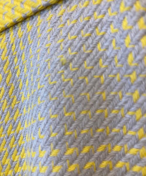 ANAYI（アナイ）ANAYI (アナイ) オンブレーチェックフレアスカート 102327-11-370 イエロー サイズ:34の古着・服飾アイテム