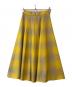 ANAYI (アナイ) オンブレーチェックフレアスカート 102327-11-370 イエロー サイズ:34：9000円