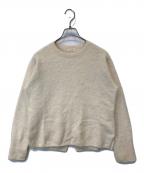 DES PRESデ プレ）の古着「フォックスカシミヤ クルーネックプルオーバー　22-02-34-02302」｜ホワイト