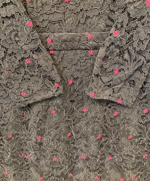 Diagram（ダイアグラム）Diagram (ダイアグラム) レース刺繍ロングワンピース 3843 1167-1 グレー サイズ:36の古着・服飾アイテム