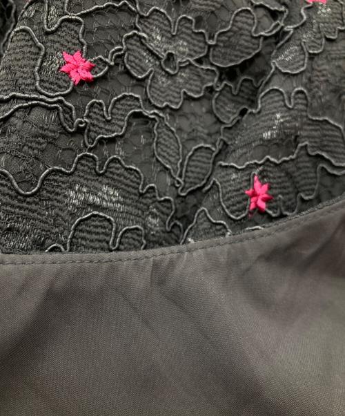 Diagram（ダイアグラム）Diagram (ダイアグラム) レース刺繍ロングワンピース 3843 1167-1 グレー サイズ:36の古着・服飾アイテム