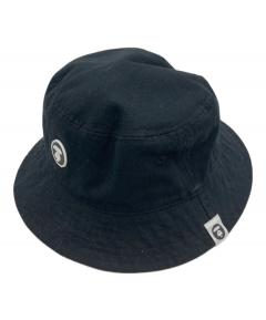 ラフシモンズ　RAF SIMONS バゲットハット　ブラック　黒　美品 中古・古着通販】RAF SIMONS (ラフシモンズ) ロゴパッチ バケット