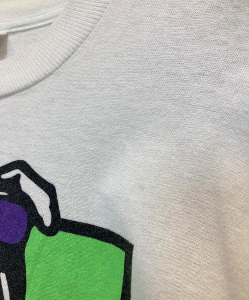 FRUIT OF THE LOOM（フルーツオブザルーム）FRUIT OF THE LOOM (フルーツオブザルーム) プリントTシャツ ホワイト サイズ:Lの古着・服飾アイテム