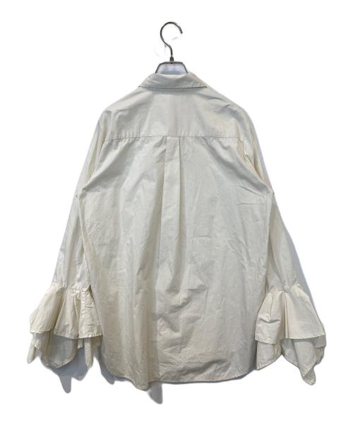 ETRE TOKYO（エトレトウキョウ）ETRE TOKYO (エトレトウキョウ) フリルカフスシャツ　1224210097 アイボリー サイズ:FREEの古着・服飾アイテム