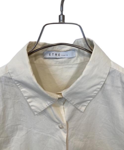 ETRE TOKYO（エトレトウキョウ）ETRE TOKYO (エトレトウキョウ) フリルカフスシャツ　1224210097 アイボリー サイズ:FREEの古着・服飾アイテム