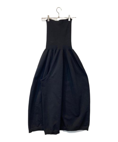 ETRE TOKYO（エトレトウキョウ）ETRE TOKYO (エトレトウキョウ) 2wayニットボリュームパンツ　1223320121 ブラック サイズ:Mの古着・服飾アイテム