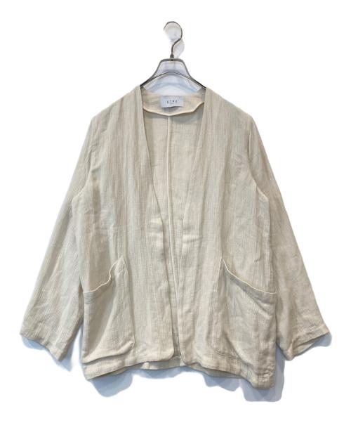 ETRE TOKYO（エトレトウキョウ）ETRE TOKYO (エトレトウキョウ) レノクロスリラクシージャケット 1225201088 アイボリー サイズ:Sの古着・服飾アイテム