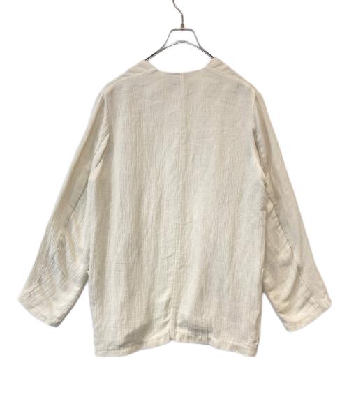 ETRE TOKYO（エトレトウキョウ）ETRE TOKYO (エトレトウキョウ) レノクロスリラクシージャケット 1225201088 アイボリー サイズ:Sの古着・服飾アイテム