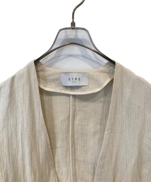 ETRE TOKYO（エトレトウキョウ）ETRE TOKYO (エトレトウキョウ) レノクロスリラクシージャケット 1225201088 アイボリー サイズ:Sの古着・服飾アイテム
