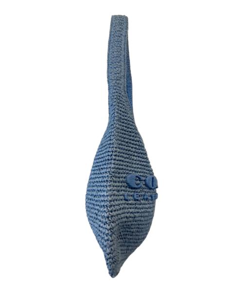 COACH（コーチ）COACH (コーチ) STRAW BROOKLYN SHOULDER BAG A25201 バッグ スカイブルーの古着・服飾アイテム