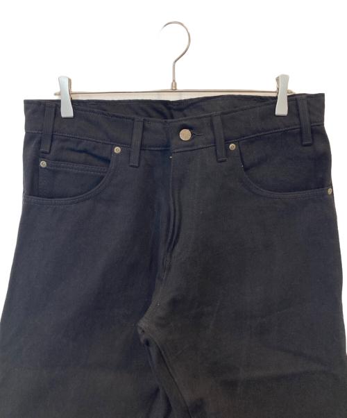 PRSN BLU（プリズンブルース）PRSN BLU (プリズンブルース) ブラックデニムパンツ ブラック サイズ:W36×L33の古着・服飾アイテム