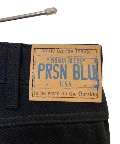 PRSN BLU（プリズンブルース）PRSN BLU (プリズンブルース) ブラックデニムパンツ ブラック サイズ:W36×L33の古着・服飾アイテム