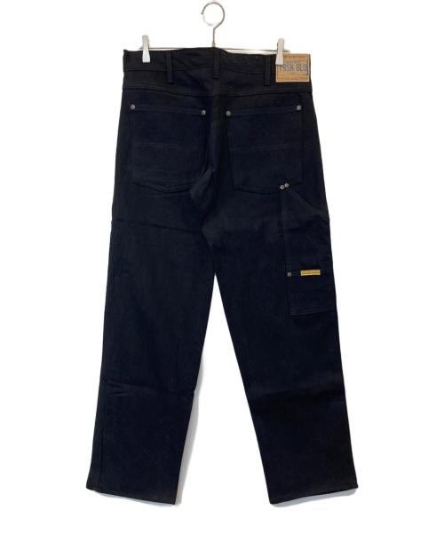 PRSN BLU（プリズンブルース）PRSN BLU (プリズンブルース) ブラックデニムパンツ ブラック サイズ:W35×L33の古着・服飾アイテム