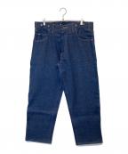 PRSN BLUプリズンブルース）の古着「デニムパンツ」｜インディゴ