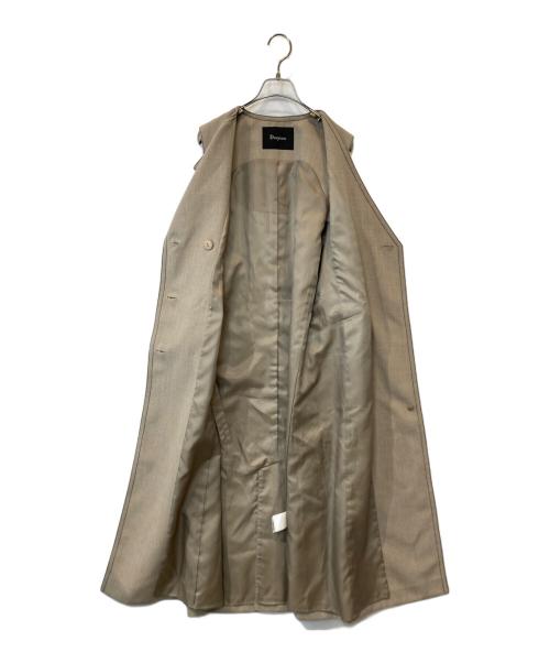 Diagram（ダイアグラム）Diagram (ダイアグラム) アシンメトリーカラーワンピース 03251 31332-00 ベージュ サイズ:36の古着・服飾アイテム