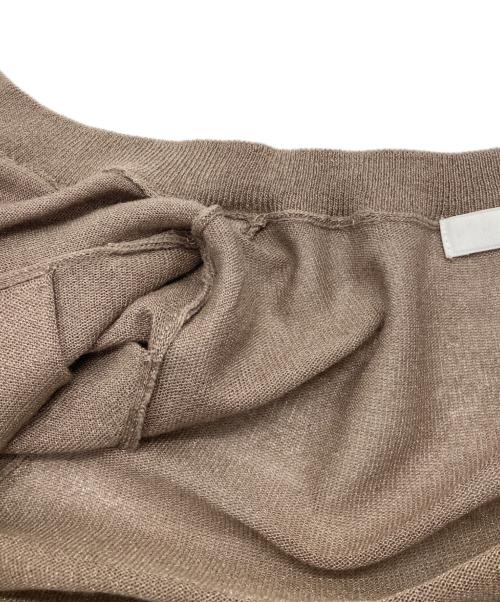 Snidel（スナイデル）Snidel (スナイデル) ラメカーディガン　SWNT242014 ブラウン サイズ:FREEの古着・服飾アイテム