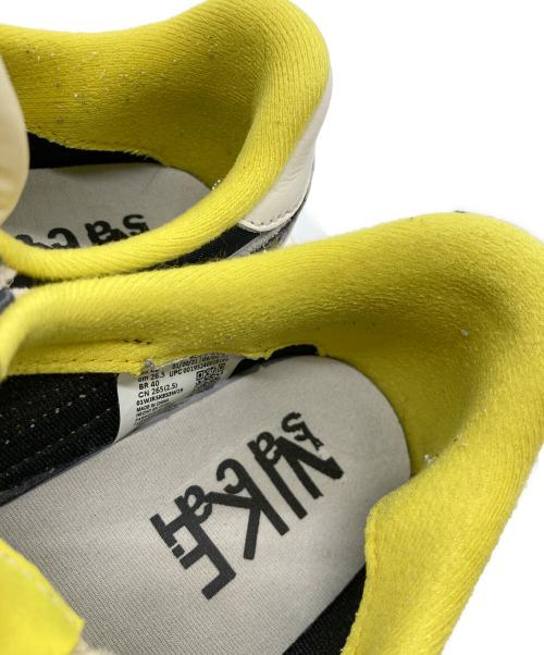 NIKE（ナイキ）NIKE (ナイキ) sacai (サカイ) UNDERCOVER (アンダーカバー) Waffle DJ4877-001 スニーカー イエロー×ブラック サイズ:26.5cmの古着・服飾アイテム