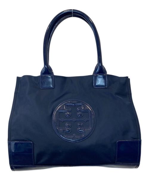 TORY BURCH（トリーバーチ）TORY BURCH (トリーバーチ) エラトートバッグ ネイビーの古着・服飾アイテム