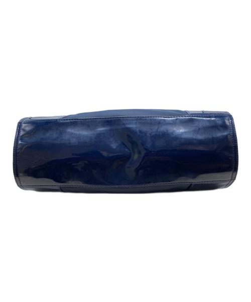 TORY BURCH（トリーバーチ）TORY BURCH (トリーバーチ) エラトートバッグ ネイビーの古着・服飾アイテム