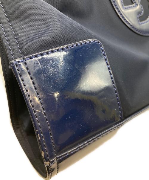 TORY BURCH（トリーバーチ）TORY BURCH (トリーバーチ) エラトートバッグ ネイビーの古着・服飾アイテム