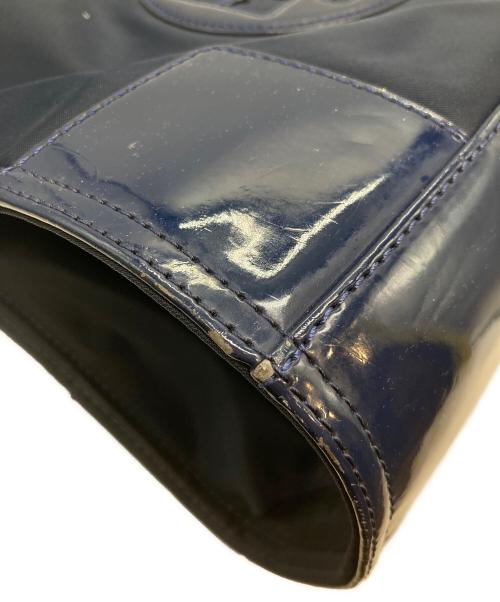 TORY BURCH（トリーバーチ）TORY BURCH (トリーバーチ) エラトートバッグ ネイビーの古着・服飾アイテム