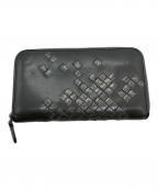 BOTTEGA VENETAボッテガベネタ）の古着「ラウンドファスナー財布 B05007308V」｜グレー