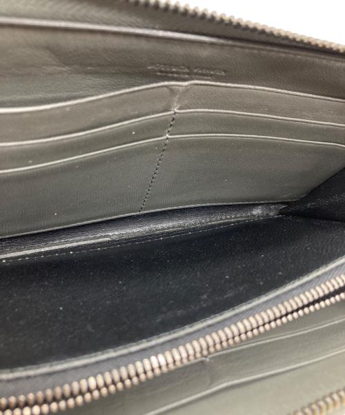 BOTTEGA VENETA（ボッテガベネタ）BOTTEGA VENETA (ボッテガベネタ) ラウンドファスナー財布 B05007308V グレーの古着・服飾アイテム