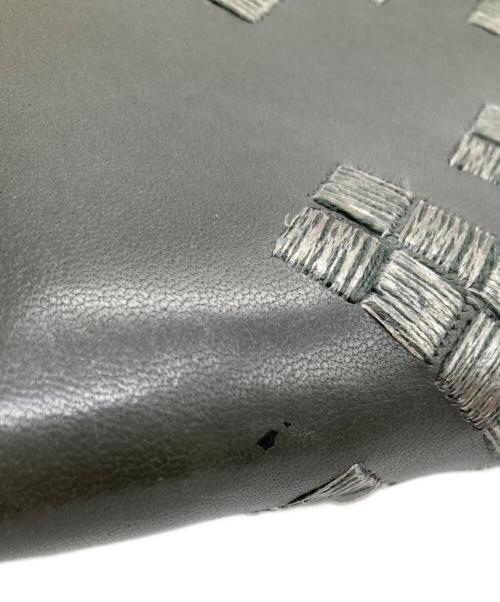 BOTTEGA VENETA（ボッテガベネタ）BOTTEGA VENETA (ボッテガベネタ) ラウンドファスナー財布 B05007308V グレーの古着・服飾アイテム