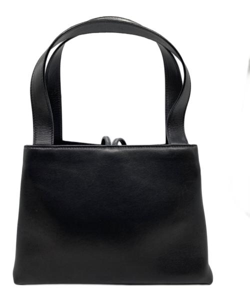 Salvatore Ferragamo（サルヴァトーレ フェラガモ）Salvatore Ferragamo (サルヴァトーレ フェラガモ) パッチワークハンドバッグ　L214766 ブラックの古着・服飾アイテム