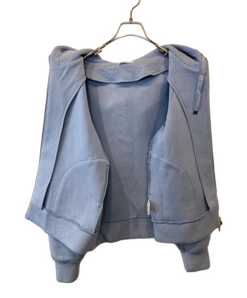 Emma Taylor（エマテイラー）Emma Taylor (エマテイラー) ダンボールジップアップパーカー EM232210118 ブルー サイズ:FREEの古着・服飾アイテム