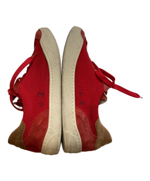 Acne studios（アクネ ストゥディオス）Acne studios (アクネ ストゥディオス) ローカットスニーカー レッド サイズ:42の古着・服飾アイテム