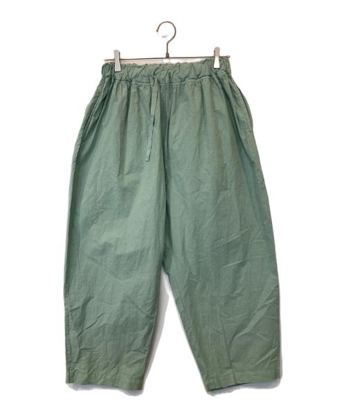 nest Robe（ネストローブ）nest Robe (ネストローブ) ワイドパンツ　01214-1132 グリーン サイズ:FREEの古着・服飾アイテム