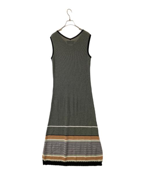 MURRAL（ミューラル）MURRAL (ミューラル) ミルフィーユニットドレス MU21HS-0903 ブラックの古着・服飾アイテム