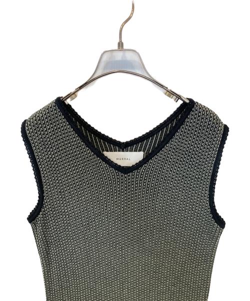 MURRAL（ミューラル）MURRAL (ミューラル) ミルフィーユニットドレス MU21HS-0903 ブラックの古着・服飾アイテム