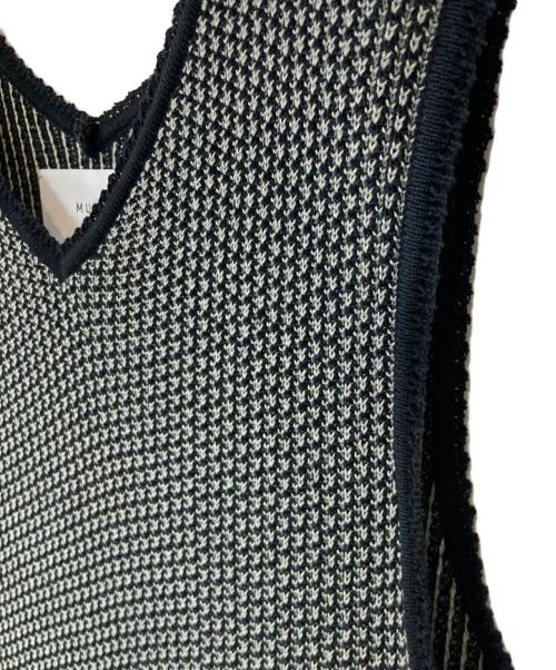 MURRAL（ミューラル）MURRAL (ミューラル) ミルフィーユニットドレス MU21HS-0903 ブラックの古着・服飾アイテム