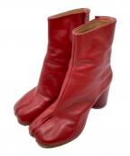 Maison Margielaメゾンマルジェラ）の古着「tabi ブーツ　S58WU0241」｜レッド