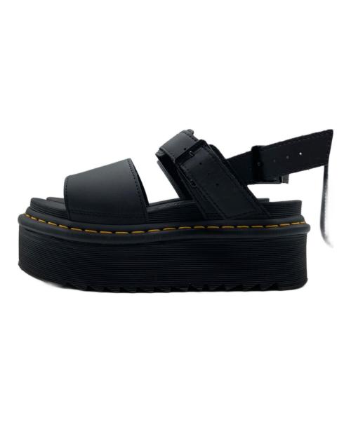 Dr.Martens（ドクターマーチン）Dr.Martens (ドクターマーチン) VOSS QUAD 26725001 サンダル ブラック サイズ:7の古着・服飾アイテム