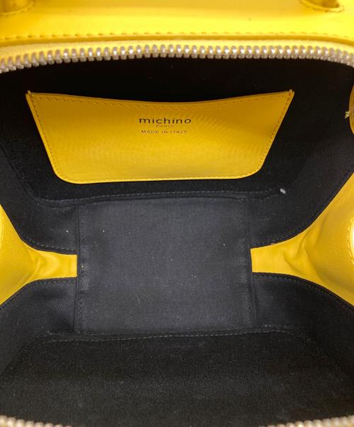 michino（ミチノ）michino (ミチノ) 2WAYバッグ イエローの古着・服飾アイテム