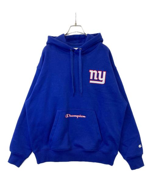 Champion（チャンピオン）Champion (チャンピオン) NFL (エヌエフエル) フーデッドスウェットシャツ　C3-U125 ブルー サイズ:Mの古着・服飾アイテム