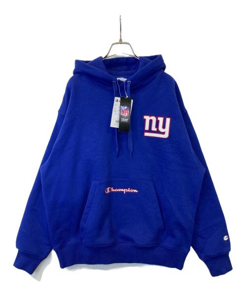 Champion（チャンピオン）Champion (チャンピオン) NFL (エヌエフエル) フーデッドスウェットシャツ　C3-U125 ブルー サイズ:Mの古着・服飾アイテム